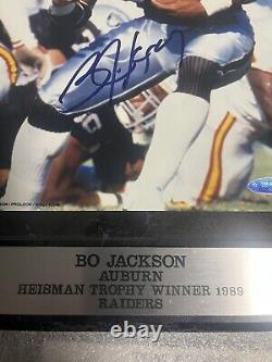 Bo Jackson signed 8 x 10 photo TRISTAR COA autographed Royals Oakland Raiders