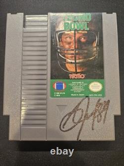 Bo Jackson signed NES Nintendo Tecmo Bowl Beckett Authenticated
