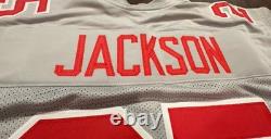 Bo Lamar Jackson Signed Autographed Buckeyes Gray Custom Jersey Coa
