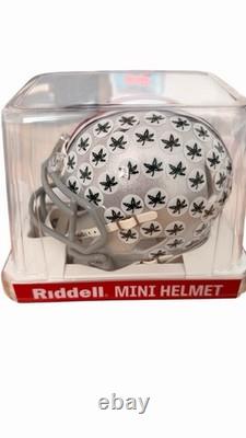 Bo Lamar Jackson Signed Autographed Ohio State Mini Helmet Riddell OSU Certified