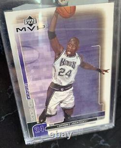Bobby Jackson Player Exclusive Signed Autographed Photo Plaque Card Cert. Kings