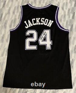 Bobby Jackson Signed Sacramento Kings Jersey Autographed Beckett BAS