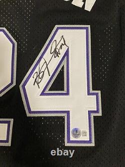 Bobby Jackson Signed Sacramento Kings Jersey Autographed Beckett BAS