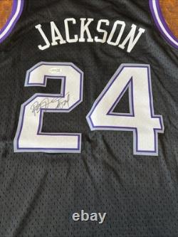 Bobby Jackson Signed Sacramento Kings Jersey JSA Coa Autographed