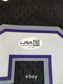 Bobby Jackson Signed Sacramento Kings Jersey JSA Coa Autographed