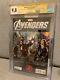 CGC 9.8 SS Avengers #1 Signed Samuel L Jackson Chris Evans Hemsworth Ruffalo ++