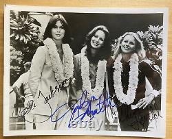 CHARLIE'S ANGELS JACKSON SMITH LADD Hand Signed Autographed 8 X 10 PHOTO With COA