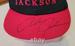COUNTRY LEGEND ALAN JACKSON Signed Autographed Baseball Hat Black Red NO COA