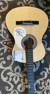 COUNTRY STAR JACKSON DEAN SIGNED AUTOGRAPHED Guitar YELLOWSTONE ACOA CER