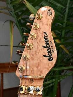 CUSTOM 2003 Solid KOA Jackson Phil Collen PC1 USA Guitar Signed Autographed
