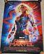 Captain Marvel Cast Signed Movie Poster Brie Larson, Samuel L Jackson + 7 Rare