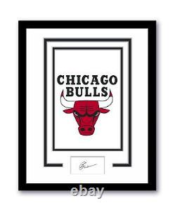 Chicago Bulls Phil Jackson Autographed Signed 11x14 Framed Photo ACOA