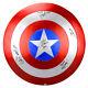 Chris Evans, Samuel L. Jackson, Captain America Cast Autographed EFX Shield