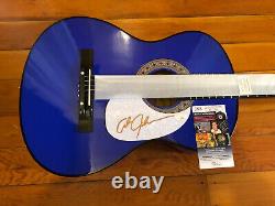 Country Star Alan Jackson Autographed Signed Acoustic Guitar Jsa Certified Look