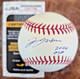DANIEL JACKSON Signed Baseball Ball ROMLB Autographed Auto Autograph Rockies JSA