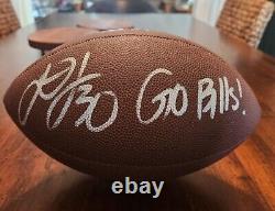 Dane Jackson Signed / Autographed NFL Football (TSE COA)