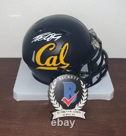 DeSean Jackson Signed Autographed Cal Bears Mini Helmet Beckett Witness