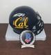 DeSean Jackson Signed Autographed Cal Bears Mini Helmet Beckett Witness