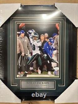 DeSean Jackson signed autographed Philadelphia Eagles 8x10 Photo framed JSA