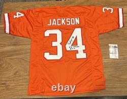 Dexter Jackson Signed Autographed Bucs #34 Jersey with JSA COA