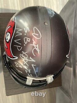Dexter Jackson Signed Autographed Inscribed Helmet Tampa Bay Buccaneers