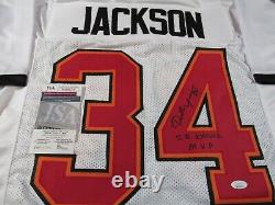 Dexter Jackson Tampa Bay Buccaneers Signed Autographed Custom Style Jersey JSA