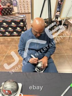 Dexter Jackson inscribed signed autographed mini helmet TampaBay Buccaneers JSA
