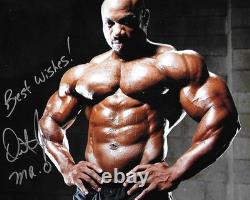 Dexter Jackson signed 8x10 photo Bodybuilding Mr. Olympia Legend Rare COA LOOK