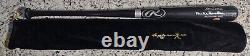 Duke Snider Signed Autographed VERY RARE BLACK Baseball Bat Reggie Jackson COA