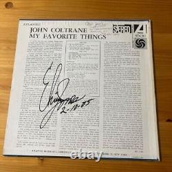 Elvin Jones signed autographed? 2 lp Chip Jackson John Coltrane original jazz