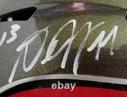 Evans Jackson Autographed Signed Full Size Helmet Tampa Bay Buccaneers JSA