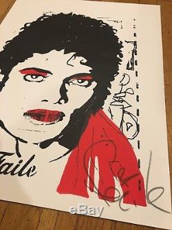 Faile Michael Jackson Print Signed