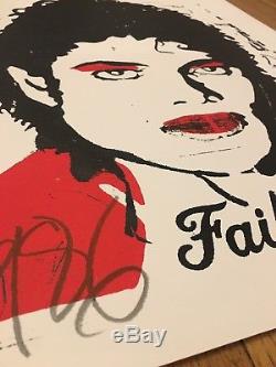 Faile Michael Jackson Print Signed