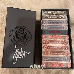 Federal 52 Kings Wild Jackson Robinson Playing Cards 11 Decks Sealed Autographed