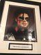 Framed Michael Jackson Autographed 8x10! With COA PSA