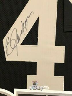 Framed Oakland Raiders Bo Jackson Autographed Signed Jersey Jsa Coa