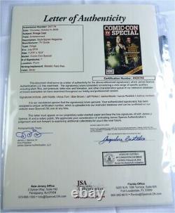 Fringe Cast Signed Autographed Magazine 7 Autos Noble Torv Jackson JSA XX29748