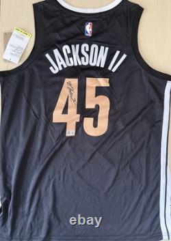 GG Jackson II Signed Memphis Grizzlies Jersey Beckett COA Autographed Jersey