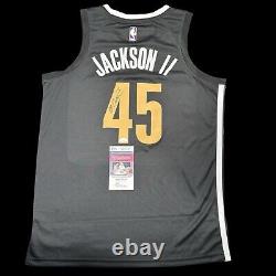 GG Jackson Signed Autograph Memphis Grizzlies Jersey JSA COA