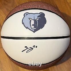 GG Jackson Signed Autographed Memphis Grizzlies Logo Basketball Beckett