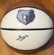 GG Jackson Signed Autographed Memphis Grizzlies Logo Basketball Beckett