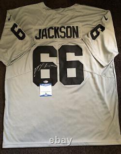 Gabe Jackson Signed Autographed Gray Raiders Jersey BECKETT BAS COA