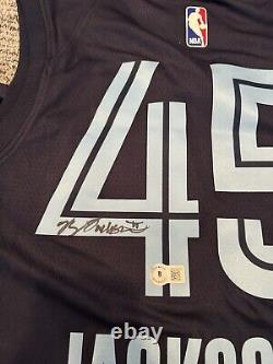 Gg Jackson jr. Signed Memphis Grizzlies Jersey Beckett BAS Authentic Autograph