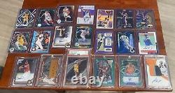 HUGE SPORTS CARD LOT! Prizm / AUTO / Refractor / PATCH / Rookie RC / PSA 9