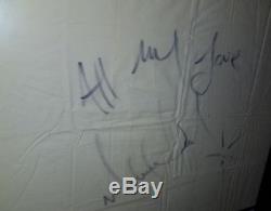 Hand Signed By Michael Jackson With Coa Pillow Case From Hotel Left For Staff