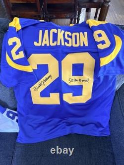 Harold Jackson Autographed Signed LA Rams Football Jersey