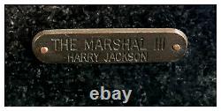 Harry Jackson Marshal John Wayne Bronze Polychrome Sculpture Western Signed Art