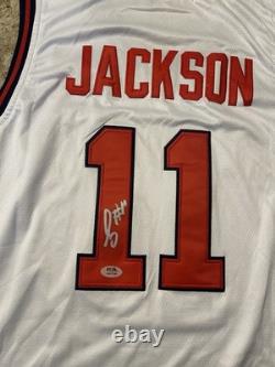 Ian Jackson Signed Jersey St. John's Red Storm PSA/DNA Autographed