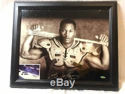 Iconic Bo Jackson 16x20 Autographed Poster WithCOA Picture Autograph Photo Framed