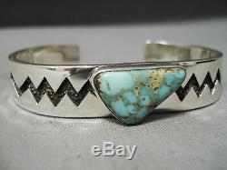 Important Vintage Navajo Tommy Jackson Sterling Silver Bracelet
